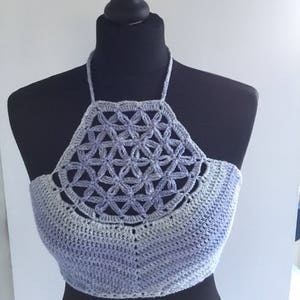 Crochet Festival Halter Top