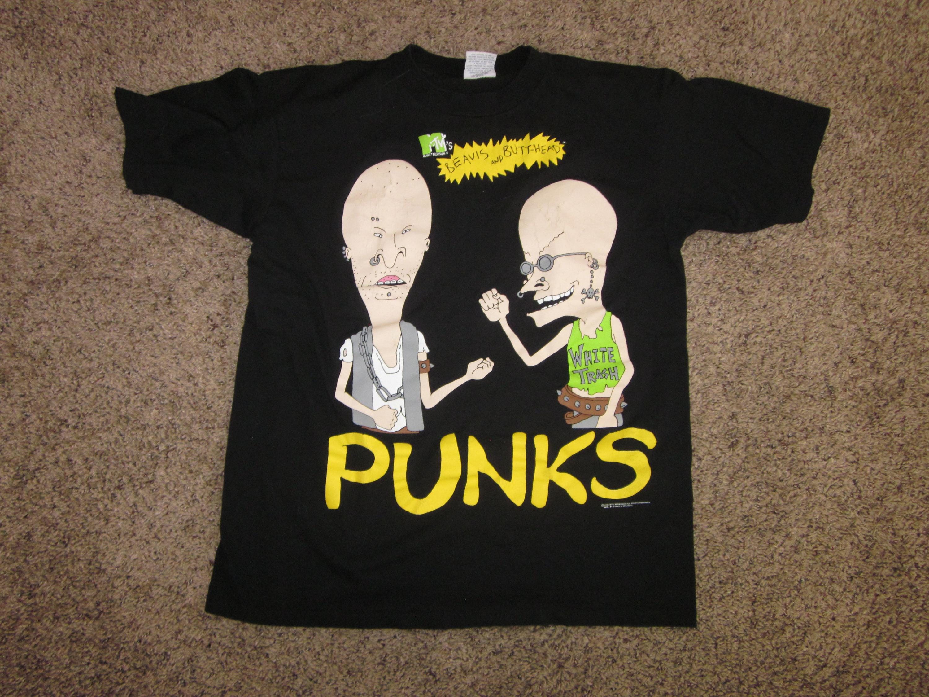 Beavis and Butthead Shirt Punks - Etsy