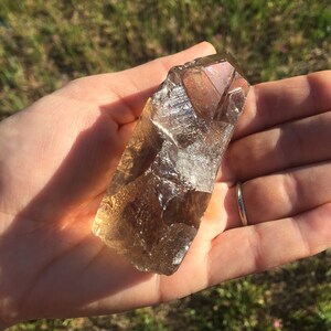 SMOKY QUARTZ Point (Brazil)