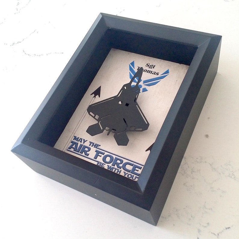 3D Air Force Gifts For Him Air Force Veterans Memorabilia | Etsy