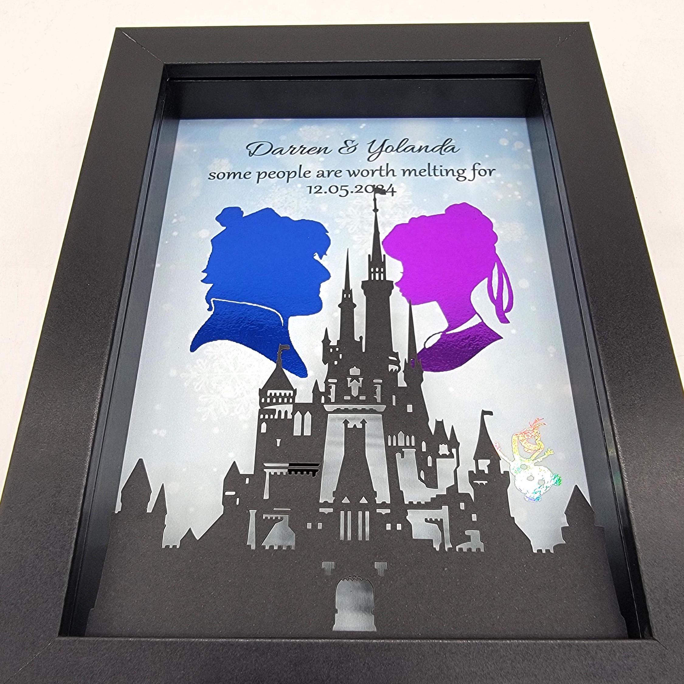 Regalo de pareja de Anna y Kristoff en 3D, regalo de boda de Frozen de  Disney, decoración de pared de Disney de 12,7 x 18,8 cm, regalo de  aniversario para esposa, regalo de cumpleaños para novia - Etsy México, image size:2250x2250