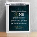 Lord of the Rings Wedding Gift Arwen Quote | 8'X10' LOTR Foil Print | Anniversary Couples | Evenstar Bridal Shower | Wife Anniversary