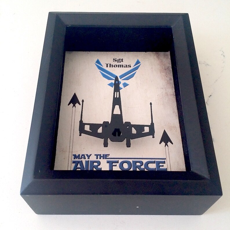 3D Air Force Gifts For Him Air Force Veterans Memorabilia | Etsy