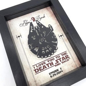Star Wars Gifts For Men, Gifts For Husband 1, 5, 6, 10, 20, 25 Year Anniversary Gift, Wedding Gifts, Gift For Boyfriend, Wife Gift,