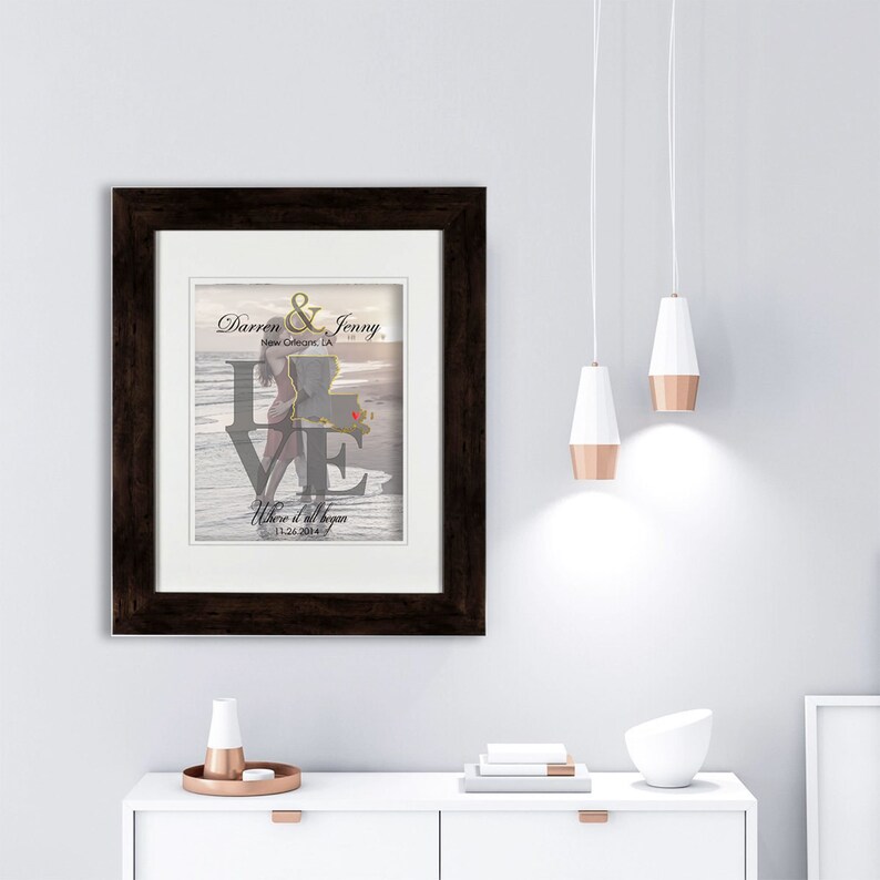 Personalized Wedding Anniversary Gifts For Husband Wife Etsy