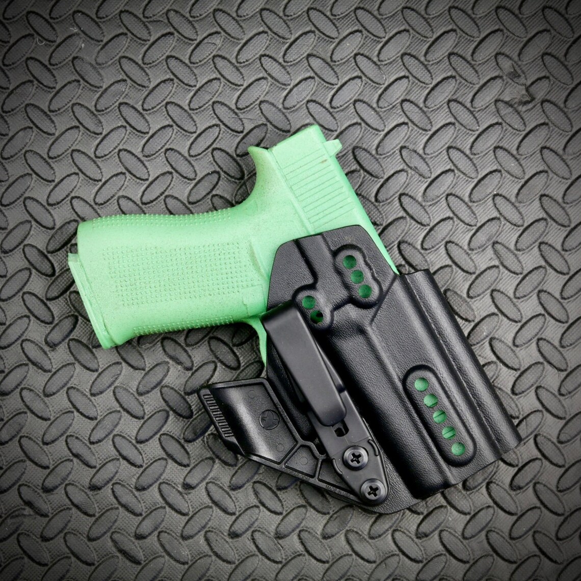 Glock 43 43x IWB AIWB Holster with RCS Clip Concealment Wing Etsy