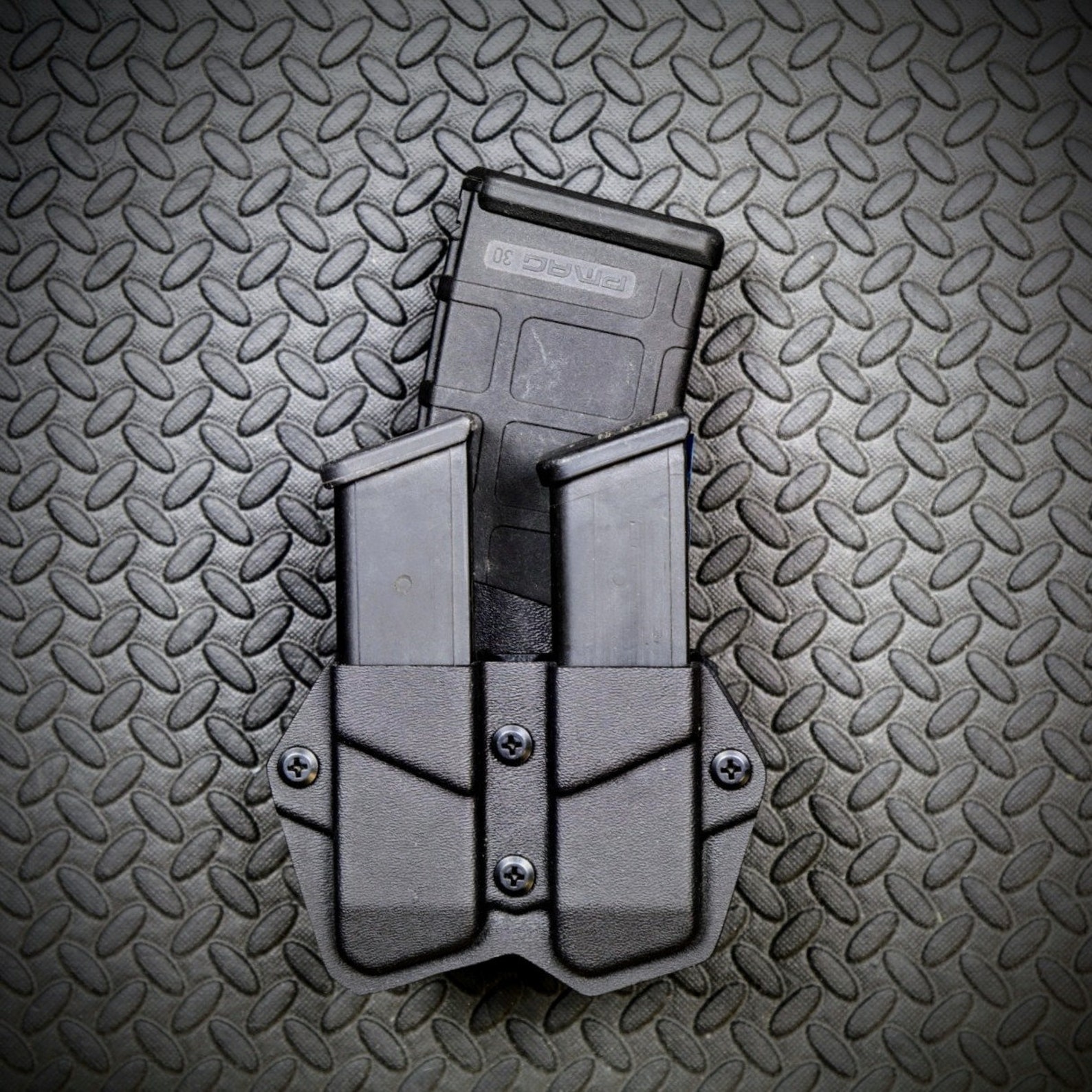 AR15 Double Pistol Combo OWB Magazine Holster Mag Carrier Etsy