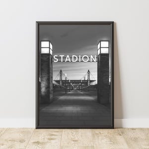 Köln Stadion Poster | Müngersdorf Wandbild, Fußball Kunst, Geschenkidee für FC Köln Fans, Digitaler Download