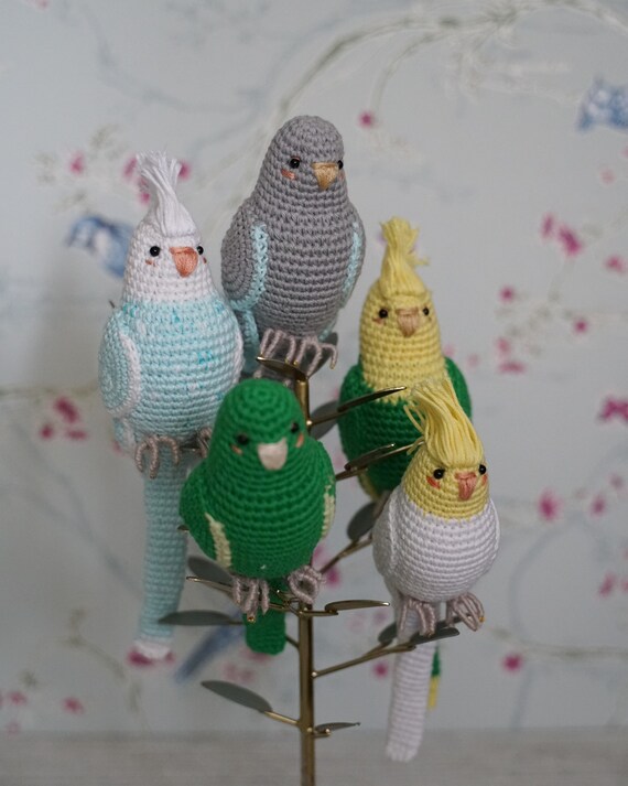 Handmade Crochet Amigurumi Bird Toys Craft by Hope Etsy