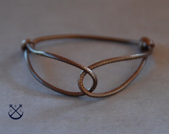 FOREVER UNITED Knot Bracelet Minimalist Knot Cord Bracelet Mens Womens Bracelets Gift Friendships Bracelet Love Bracelet Kids Bracelet