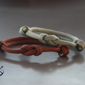 His and Hers Minimalist Eight Knot  Bracelets Set of 2 Bracelets Mens Womens Bracelets Couples Gift Couples Bracelet Couples Jewelry