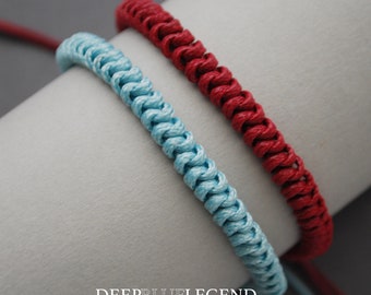 2er Set Paar Armbänder Dünne Schlange Knoten Armbänder Freundschaft Kordel Armband Set Passende Armbänder Personalisiertes Partner Armband
