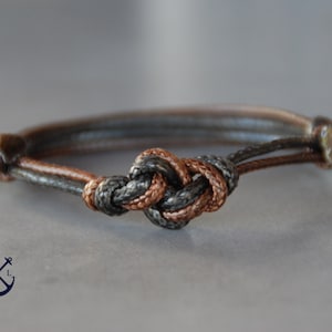 ETERNITY Knot Bracelet Minimalist Knot Cord Bracelet Mixed Colours Mens Womens Bracelets Gift Friendships Bracelet Love Bracelet