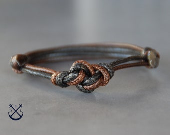 ETERNITY Knot Bracelet Minimalist Knot Cord Bracelet Mixed Colours Mens Womens Bracelets Gift Friendships Bracelet Love Bracelet