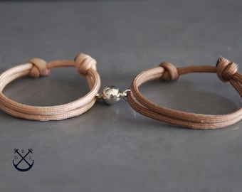 His and Hers Magnetic Bracelets Set of 2 Bracelets Mens Womens Bracelets Couples Gift Couples Bracelet Couples Jewellery