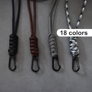Porte-clés En Paracorde Tressé Sur Fond De Liège Design Créatif Fait Main, parac
