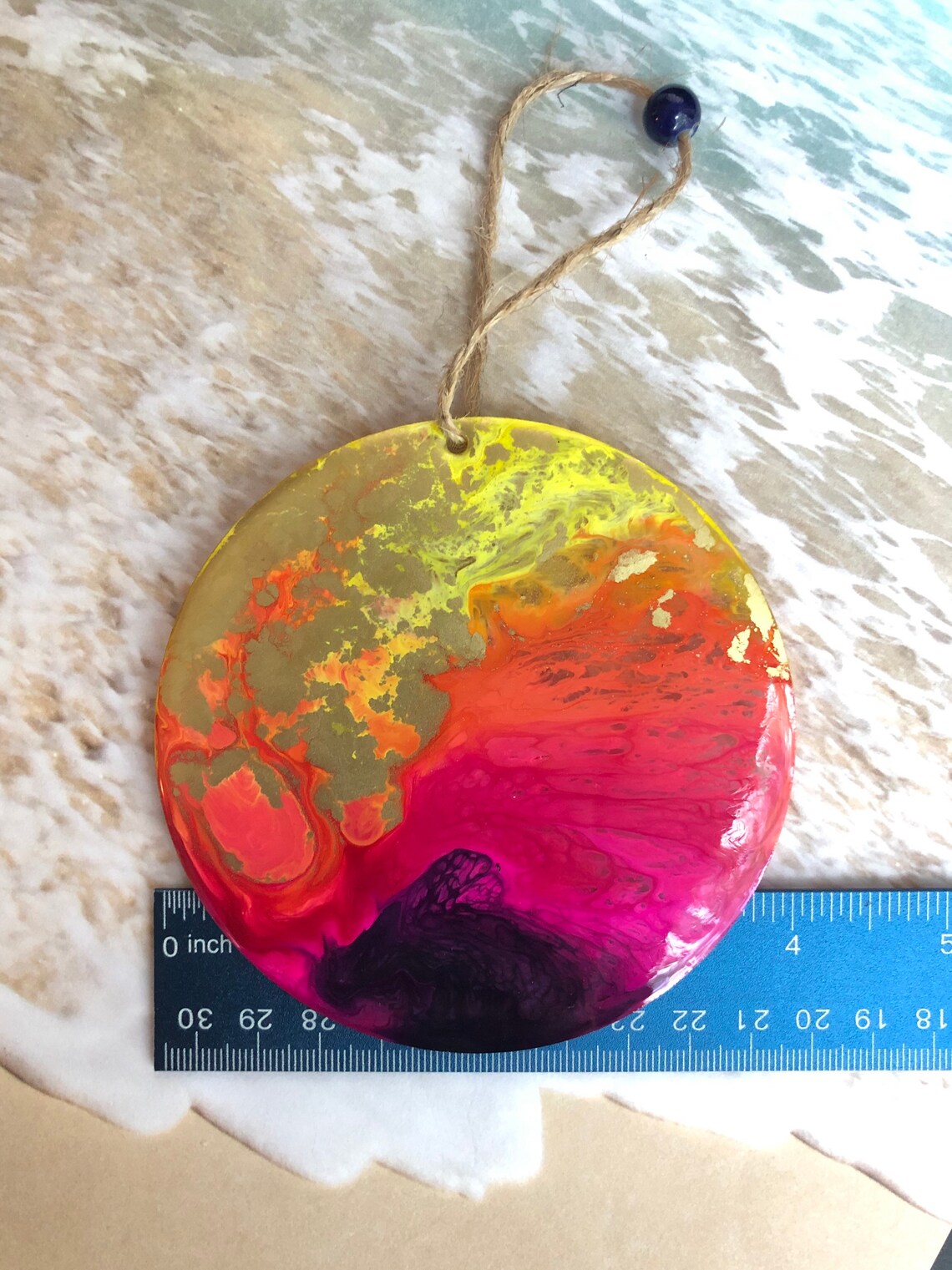 Set of Two 4 Acrylic Sun Catchers/Ornaments to bring Etsy