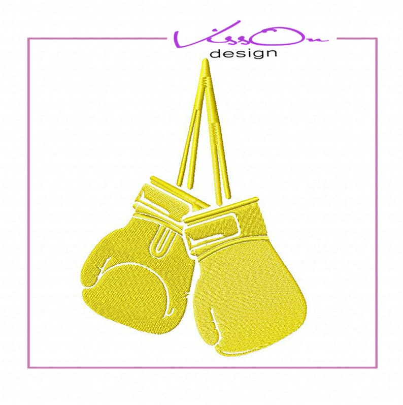 Boxing Gloves Personalization / Machine Embroidery Design / Embroidery / Personalized Embroidery