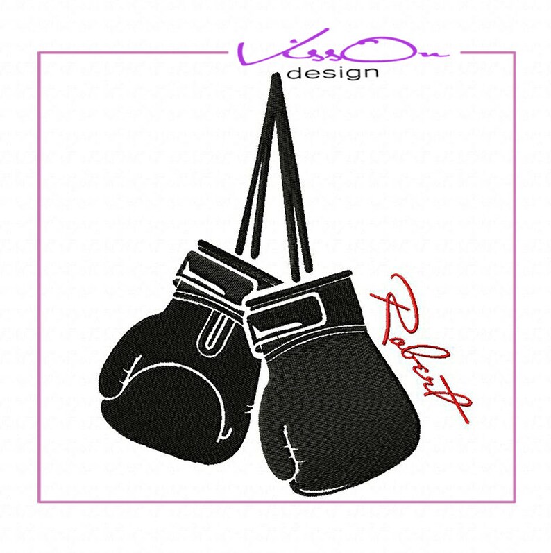 Gants de boxe personnalisation / Machine Broderie Design / Etsy