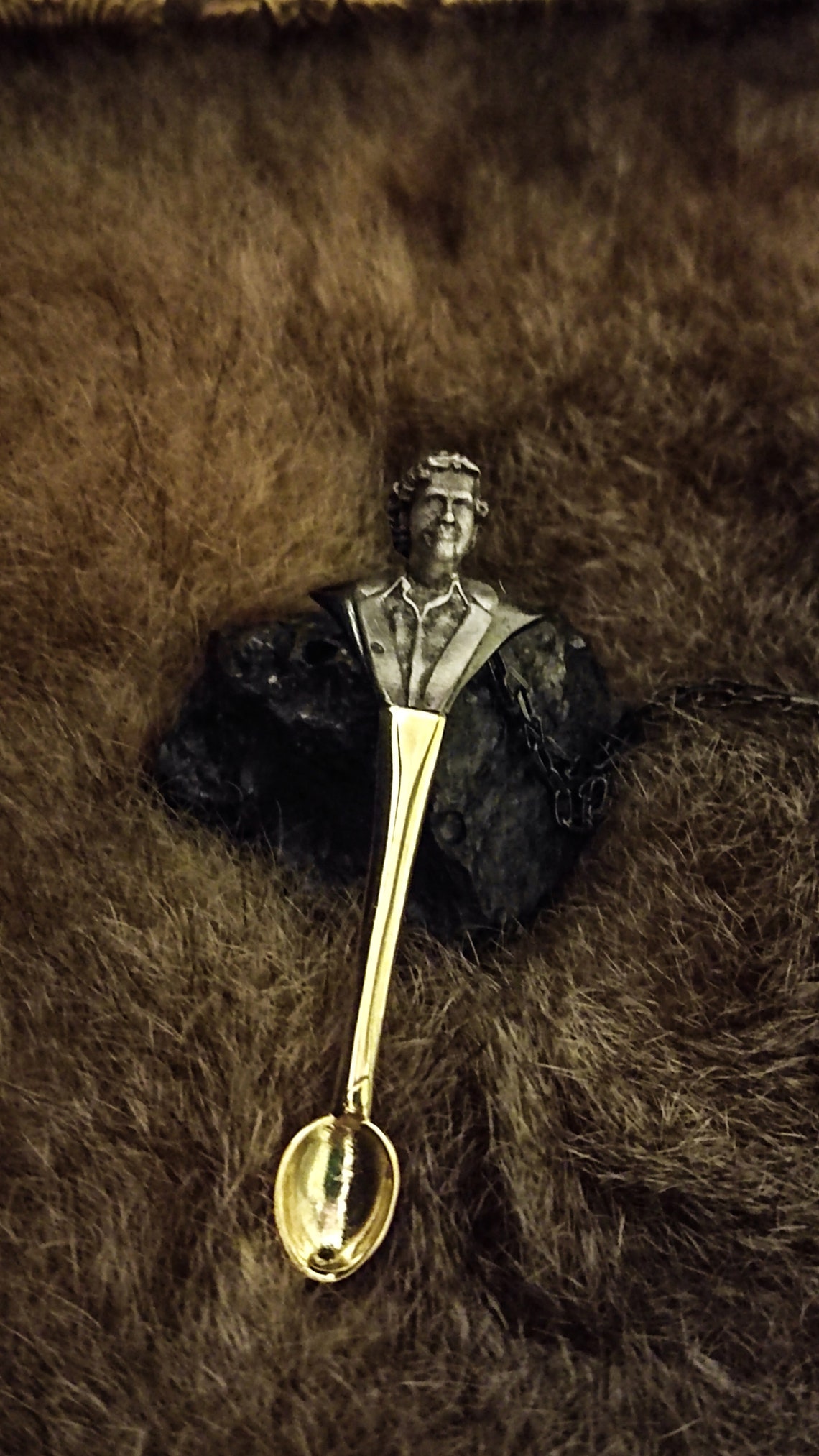 Coke Spoon Necklace Mini Spoon Pendant Silver Narcos Etsy