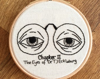 Eyes of Dr T J Eckleburg - 4", The Great Gatsby, F Scott Fitzgerald