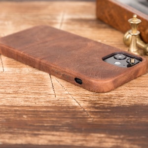 iPhone 12 Mini/12/Pro/Pro Max Leather Case,iPhone 12 Handmade Case,iPhone 12 Pro Leather Cover,iPhone 12 Pro Max Cover,iPhone12 Brown Case