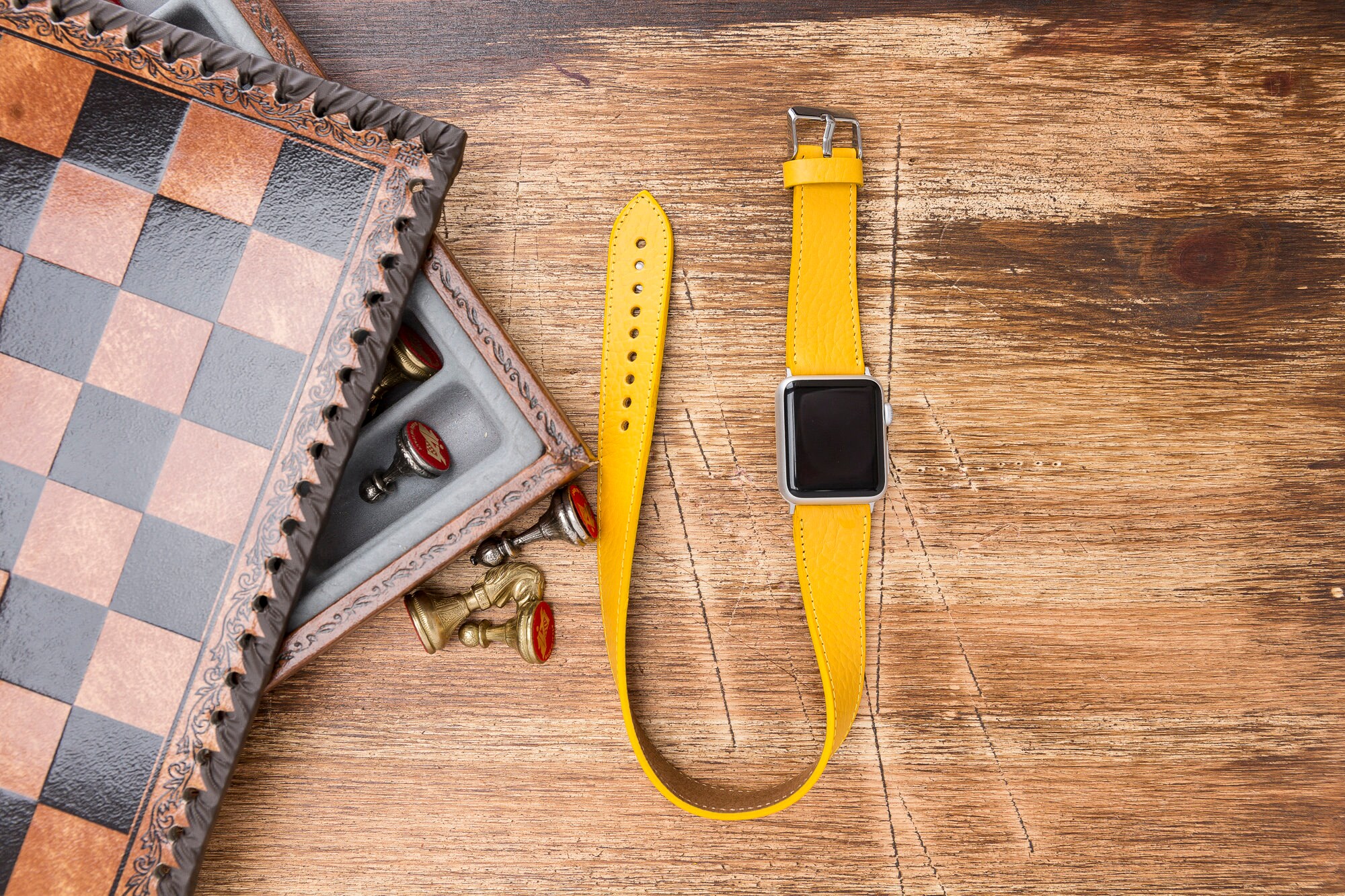 Leather Apple Watch Band 12345 38mm40mm42mm44mm Etsy