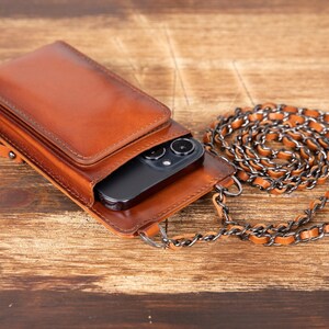 Handmade Leather Wallet, Genuine Leather Wallet, Brown Handmade Leather Wallet, Card Holder, Card Wallet, Wallet, Brown Wallet, -BROWN-