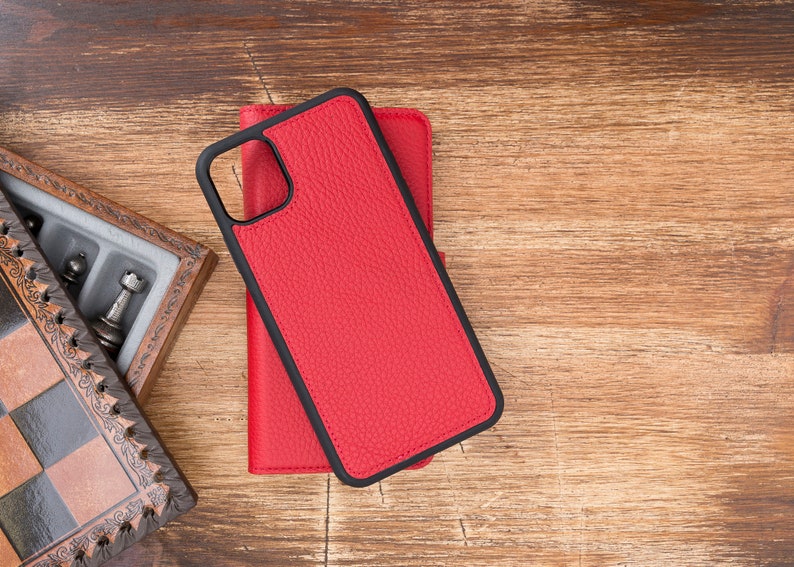 iPhone 11 Pro Max,Handmade Leather Wallet \u0130phone 11 Case,iPhone wallet case,11 pro case,iPhone 11 pro max-RED iPhone 11 Pro iPhone 11