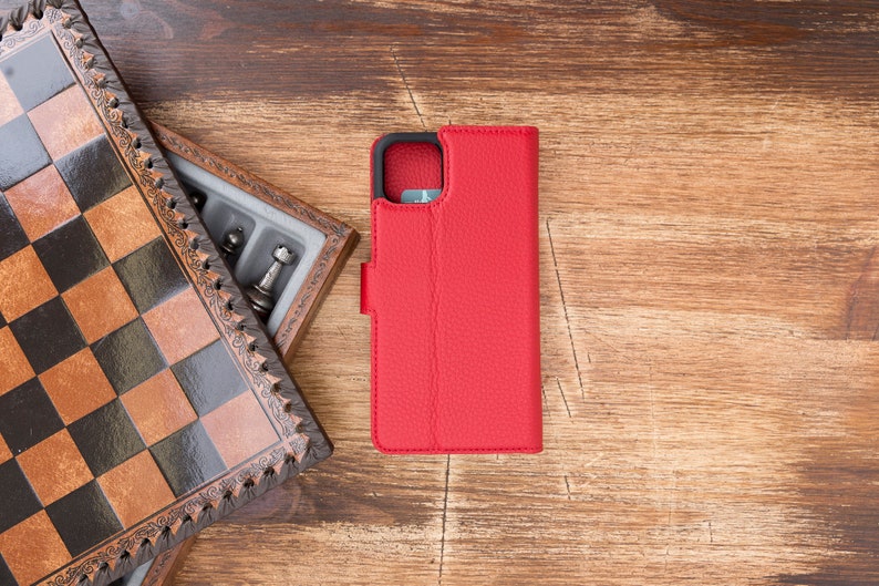 iPhone 11 Pro Max,Handmade Leather Wallet \u0130phone 11 Case,iPhone wallet case,11 pro case,iPhone 11 pro max-RED iPhone 11 Pro iPhone 11