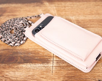Handmade Leather Wallet, Genuine Leather Wallet, Pink Handmade Leather Wallet, Card Holder, Card Wallet, Wallet, Pink Wallet, -PİNK-