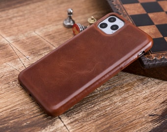 iPhone 11, iPhone 11 Pro, iPhone 11 Pro Max,Handmade Leather Wallet İphone 11 Case,iPhone wallet case,11 pro case,iPhone 11 pro max-BROWN
