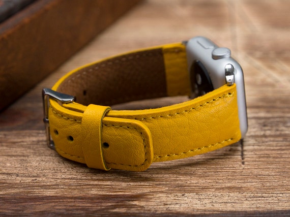 genuine leather apple watch band 42mm