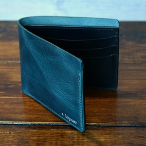 Custom Bifold Wallet | Full-Grain Leather | Handmade in the U.S.A. | The &quot;Classic&quot;