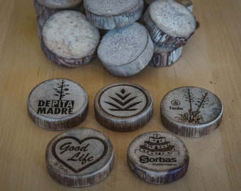 Agave Wood Magnets