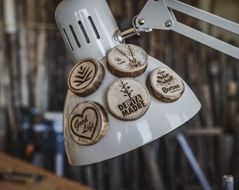 Agave Wood Magnets