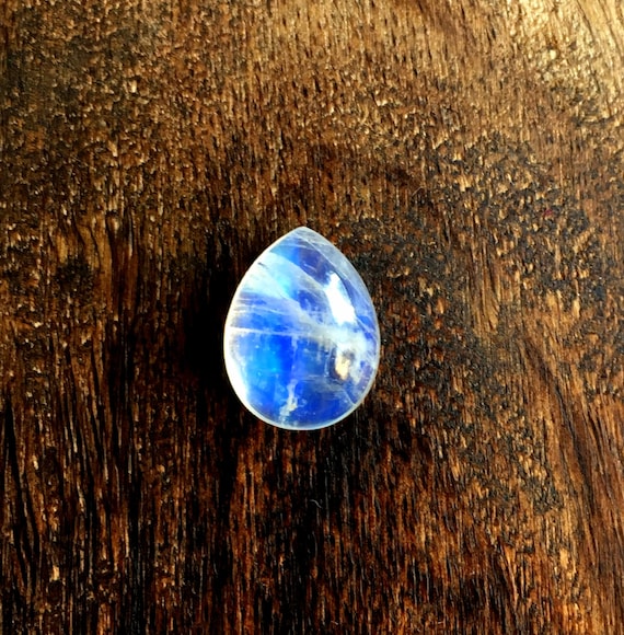 Rainbow Moonstone Natural Blue Flashy Fire Rainbow Moonstone Lot AAA Quality Pear Shape Moonstone cabochon Lot 10Pcs 8x5 mm 9x6 mm M29