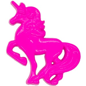 Cerise Pink Unicorn buttons