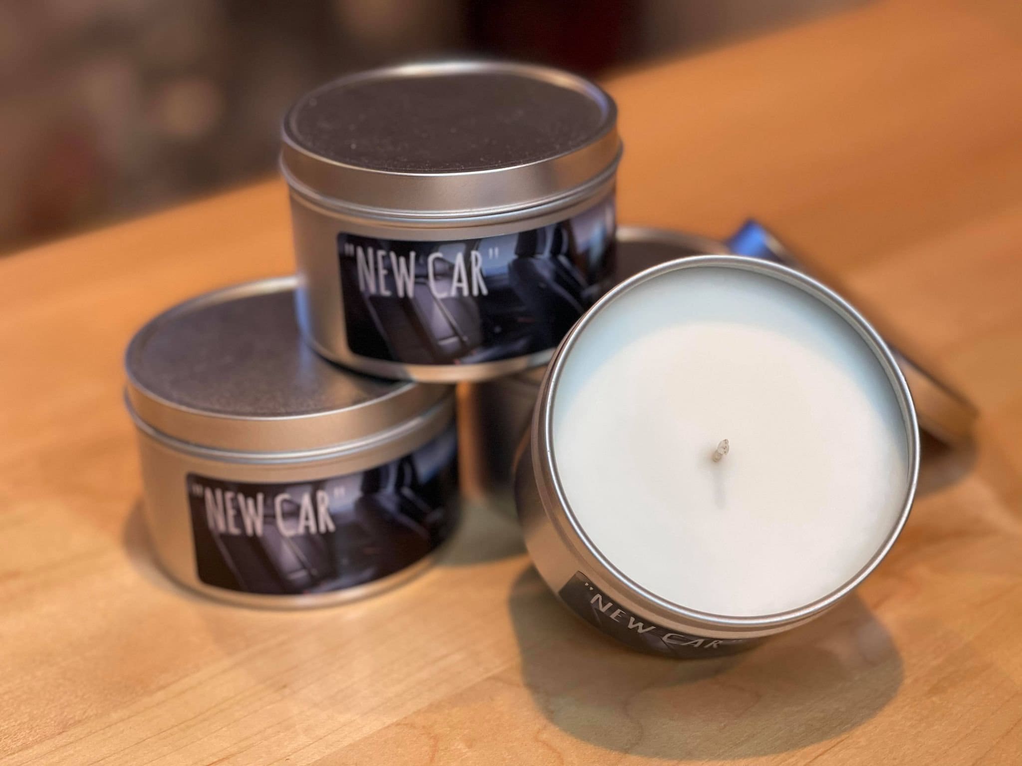 New Car Scented Candle New Car Gift New Car Scent New Car Etsy