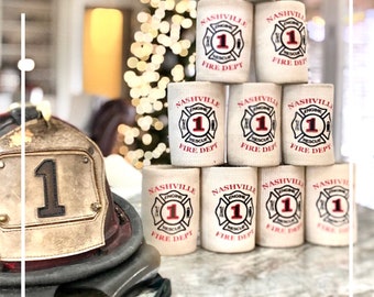 Feuerwehrmann, Feuerwehrmann Geschenk, Trauzeugin Geschenk, Dosenkühler, Feuerwehrschlauch, Feuerwehrmann, Dosenhalter, Feuerwehrmann Geschenk,Feuerwehrmann Geschenk,Feuerwehrmann Geschenk für Ihn