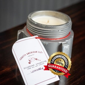 Firefighter Candle, Whiskey Candle, Firefighter, Firefighter Gift, Firefighter Wife, Fireman Wife, Gift for Firefighter, Man Candle