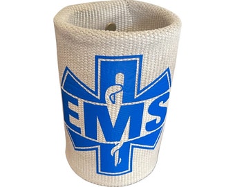 Fire Hose Cozie: Great gift for Firefighter, Ems, Ems gifts, thin red line, emt, emt gifts, paramedic, paramedic gift, firefighter gift