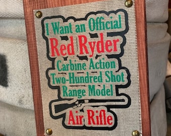 Fire Hose Sign with Movie Quote, Christmas, Christmas Decor, Christmas Signs, Christmas Decoration, Christmas Gifts, Holiday Signs