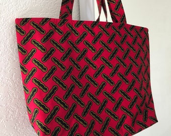 Handmade Ankara Print Tote Bag,Classic African Fabric Tote Bag,Authentic Handmade Travel Tote Bag,Unique Washable African Tote Shoulder Bag