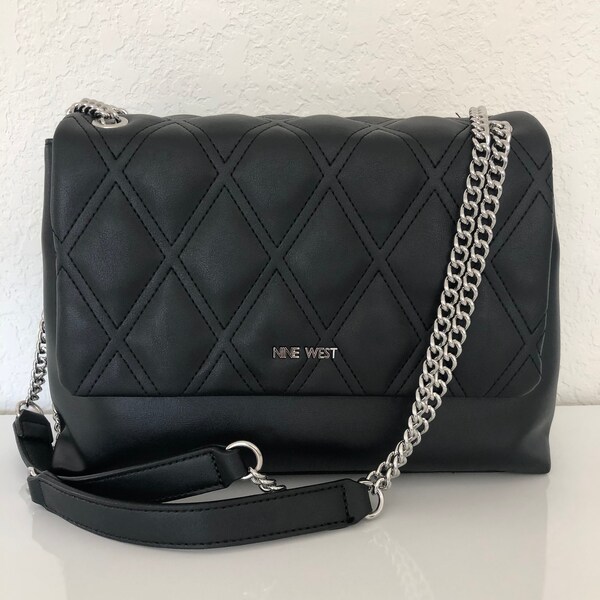 Black Nine West Purse - Etsy