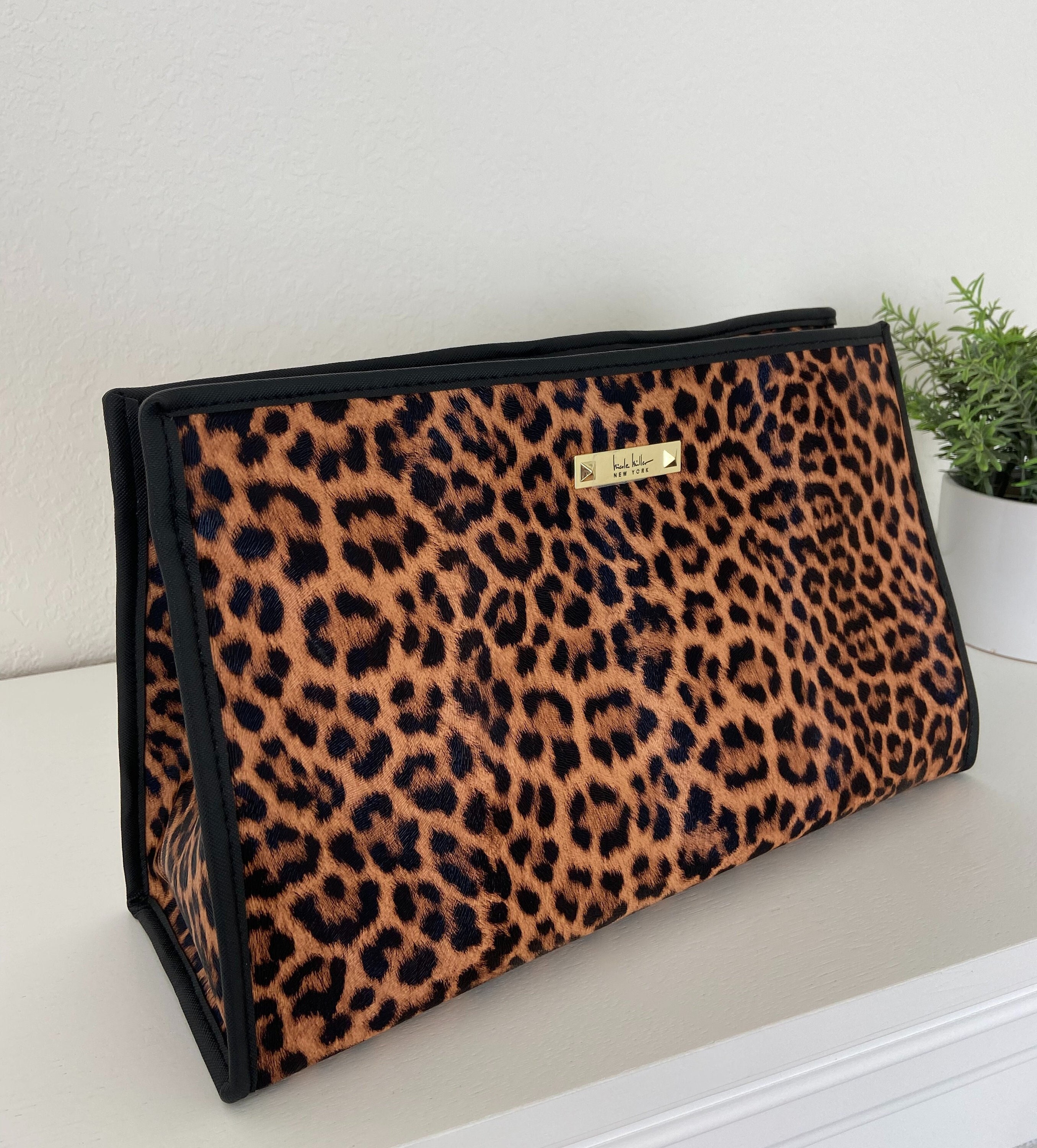Nicole Miller Extra Large Women's Toiletry Bag,large Capacity