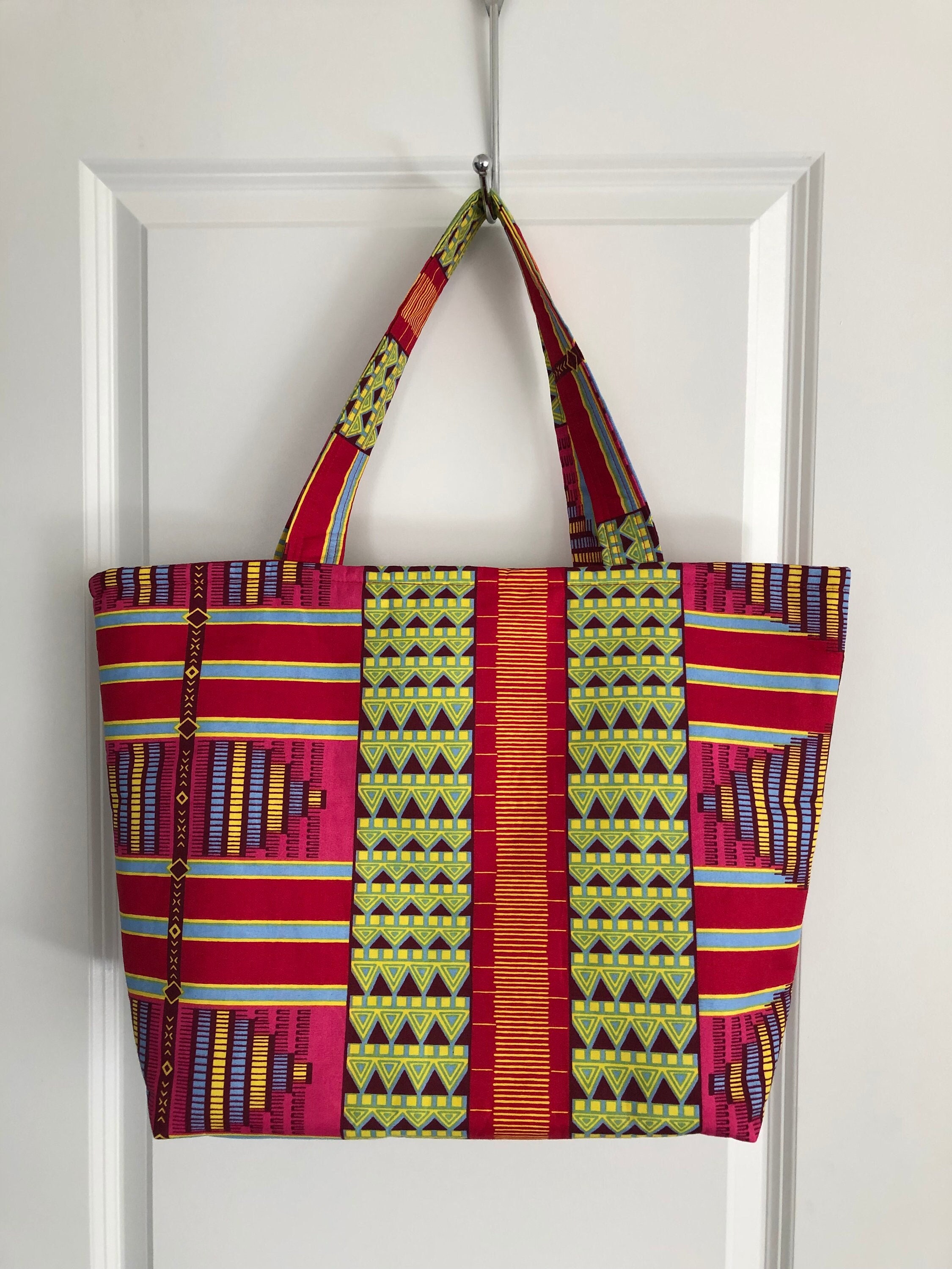 Anchara - Denim Tote Bag / Bag Charm / Set