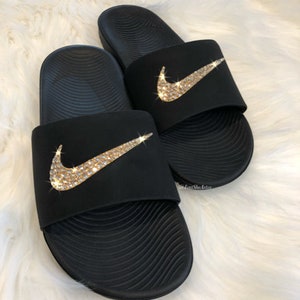 nike slides kawa women's