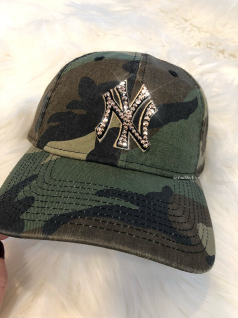yankees camo cap