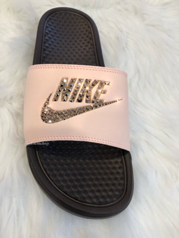 nike benassi gold
